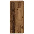 Armoire rangement vieux bois 50x45x103,5 cm bois d’ingénierie