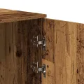 Armoire rangement vieux bois 50x45x103,5 cm bois d’ingénierie