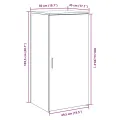 Armoire rangement vieux bois 50x45x103,5 cm bois d’ingénierie
