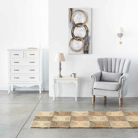 Schilderij Alexandra House Living Canvas Sparrenhout 100 x 3 x 50 cm