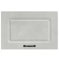 Armoire murale de cuisine Kalmar gris béton bois d'ingénierie