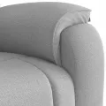 Fauteuil inclinable gris nuage tissu