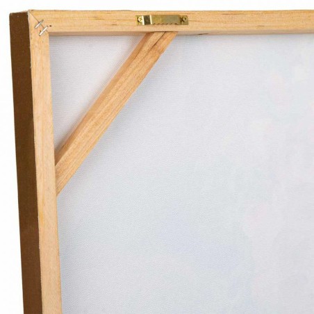 Quadro Alexandra House Living Life Tela Legno di abete 100 x 3 x 100 c