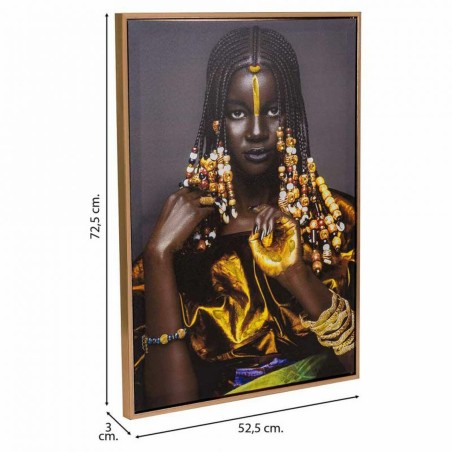 Schilderij Alexandra House Living Life Canvas Sparrenhout 72 x 2 x 52