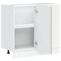 Armoire de cuisine Kalmar chêne sonoma bois d'ingénierie