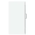 Armoire murale de cuisine Kalmar blanc brillant bois ingénierie