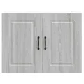 Armoire murale de cuisine Kalmar sonoma gris bois d'ingénierie