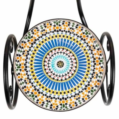 Blumentopfhalter Alexandra House Living Schwarz Eisen Kachel Fahrrad 2