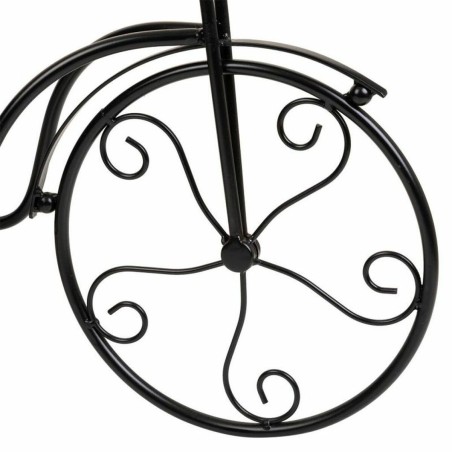 Supporto per Vaso Alexandra House Living Nero Ferro Piastrella Bicicle