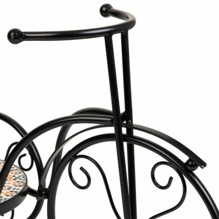 Blumentopfhalter Alexandra House Living Schwarz Eisen Kachel Fahrrad 2