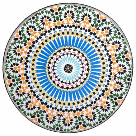 Supporto per Vaso Alexandra House Living Nero Ferro Piastrella 38 x 50 2