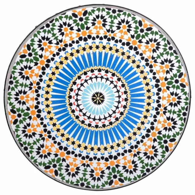 Bloempotstandaard Alexandra House Living Zwart Ijzer Tegel 38 x 50 x 3