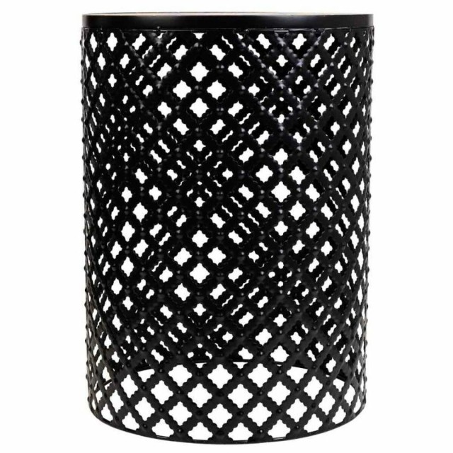 Soporte para Maceta Alexandra House Living Negro Hierro Azulejo 38 x 5