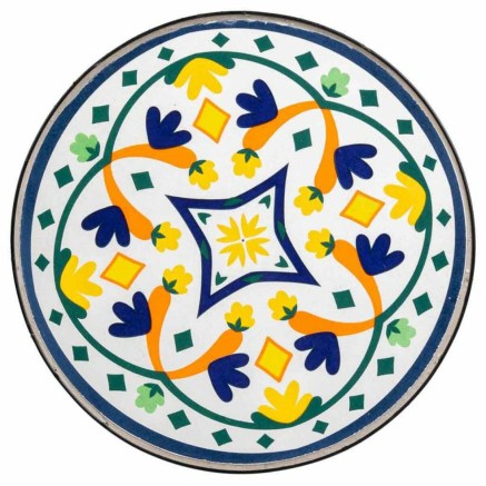 Supporto per Vaso Alexandra House Living Nero Ferro Piastrella 30 x 68 2