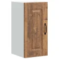 Armoire murale de cuisine Kalmar vieux bois bois d'ingénierie