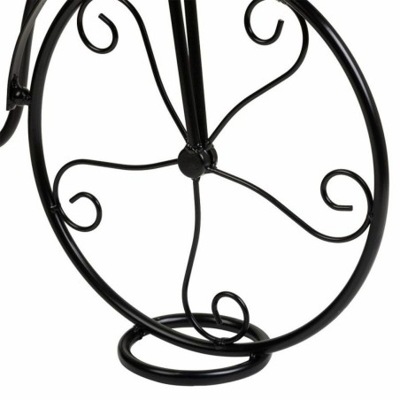 Supporto per Vaso Alexandra House Living Nero Ferro Piastrella Bicicle