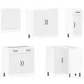 Ensemble d'armoires de cuisine 11 pcs Kalmar bois d'ingénierie