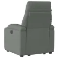 Fauteuil inclinable Gris foncé Tissu