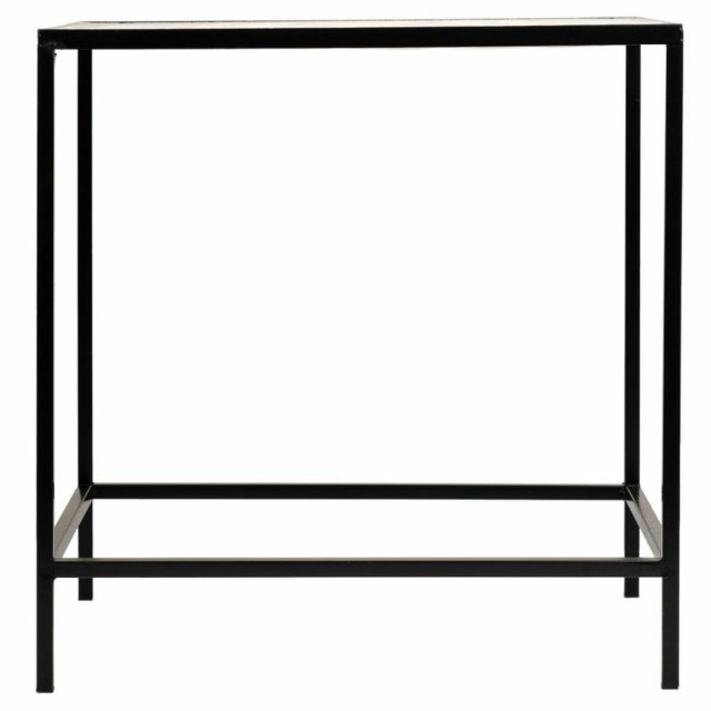 Sous-pot Alexandra House Living Noir Fer Carrelage 37 x 51 x 50 cm 2 P