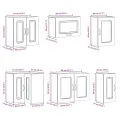Ensemble d'armoires de cuisine 11 pcs Kalmar bois d'ingénierie