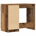 Bureau vieux bois 90x45x76 cm bois d'ingénierie