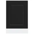 Panneau de lave-vaisselle Kalmar noir 45x1,5x67 cm
