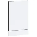 Panneau de lave-vaisselle Kalmar noir 45x1,5x67 cm