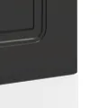 Panneau de lave-vaisselle Kalmar noir 45x1,5x67 cm