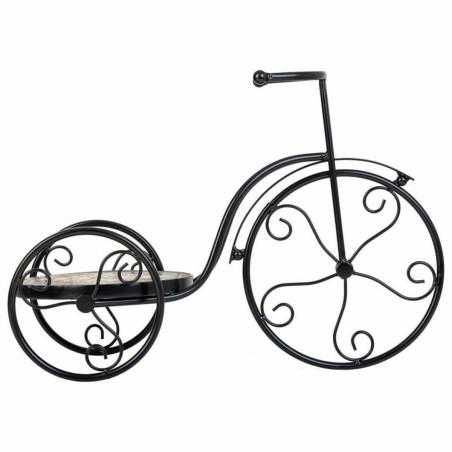 Flower Pot Stand Alexandra House Living Black Iron Tile Bicycle 23 x 3