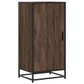 Étagère à chaussures chêne marron 48x38x97,5 cm bois ingénierie