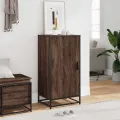 Étagère à chaussures chêne marron 48x38x97,5 cm bois ingénierie