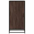 Étagère à chaussures chêne marron 48x38x97,5 cm bois ingénierie