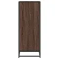 Étagère à chaussures chêne marron 48x38x97,5 cm bois ingénierie