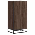 Étagère à chaussures chêne marron 48x38x97,5 cm bois ingénierie