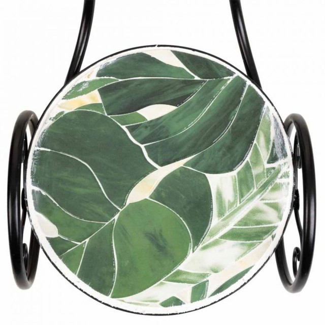 Blumentopfhalter Alexandra House Living Schwarz Eisen Kachel Fahrrad 2