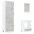 Ensemble d'armoires de cuisine 7 pcs Kalmar bois d'ingénierie