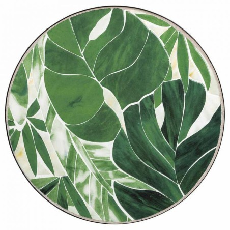 Blumentopfhalter Alexandra House Living Schwarz Eisen Kachel 38 x 50 x