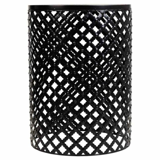 Flower Pot Stand Alexandra House Living Black Iron Tile 38 x 50 x 38 c