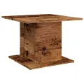 Table basse vieux bois 55,5x55,5x40 cm bois d'ingénierie