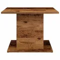 Table basse vieux bois 55,5x55,5x40 cm bois d'ingénierie