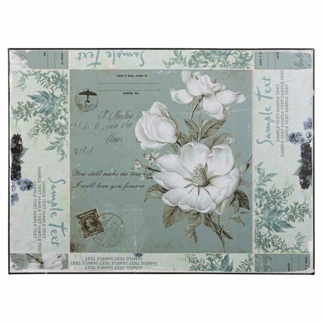 Blumentopfhalter Alexandra House Living Schwarz Eisen Kachel 37 x 51 x