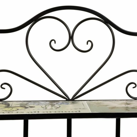 Planken Alexandra House Living Zwart Ijzer IJzerwerk Tegel 27 x 133 x