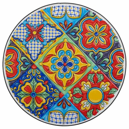 Bloempotstandaard Alexandra House Living Zwart Ijzer Tegel 30 x 68 x 3