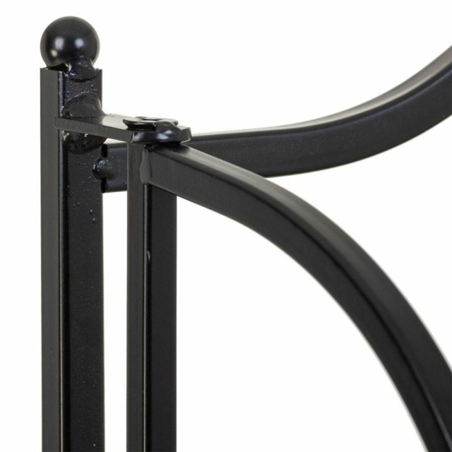 Estantería Alexandra House Living Negro Hierro Azulejo 27 x 133 x 57