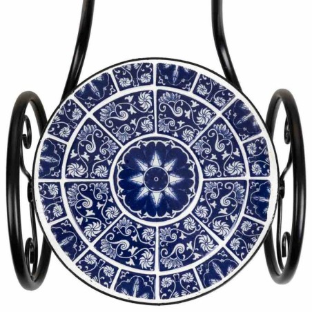 Blumentopfhalter Alexandra House Living Schwarz Eisen Kachel Fahrrad 2