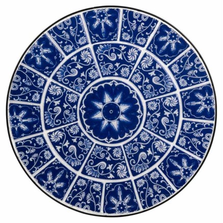 Supporto per Vaso Alexandra House Living Nero Ferro Piastrella 30 x 68 2