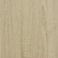 Meuble TV chêne sonoma 270x40x46 cm bois d'ingénierie