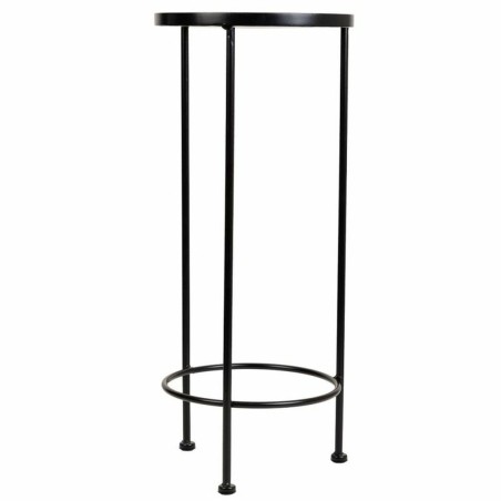 Flower Pot Stand Alexandra House Living Black Iron Tile 30 x 68 x 30 c