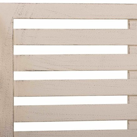 Panca Alexandra House Living Bianco Ferro 50 x 88 x 110 cm 2