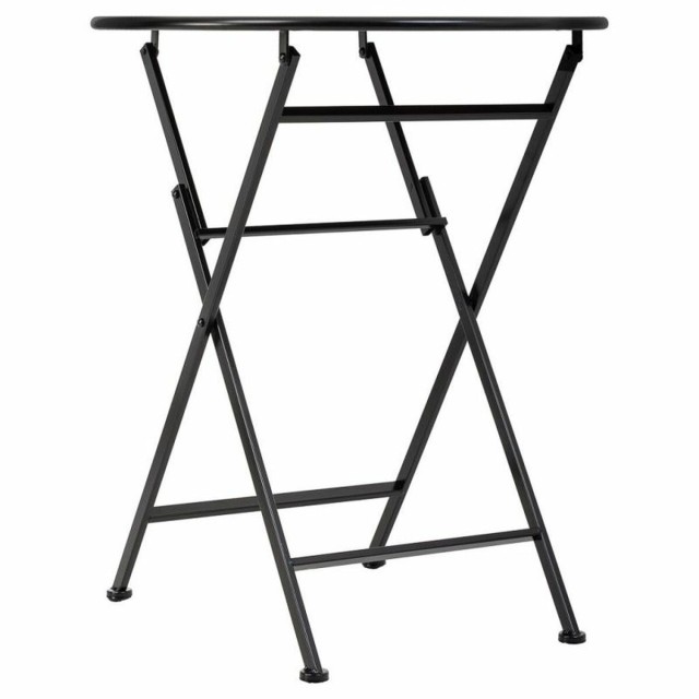 Tisch-Set mit 2 Stühlen Alexandra House Living Schwarz 60 x 75 x 60 c